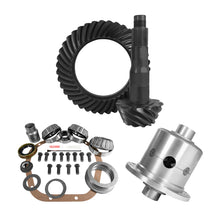 Load image into Gallery viewer, Yukon 10.5in Ford 4.11 Rear Ring &amp; Pinion Install Kit 35 Spline Positraction