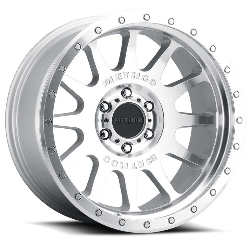 Method MR605 NV 20x10 -24mm Offset 8x6.5 121.3mm CB Machined/Clear Coat Wheel