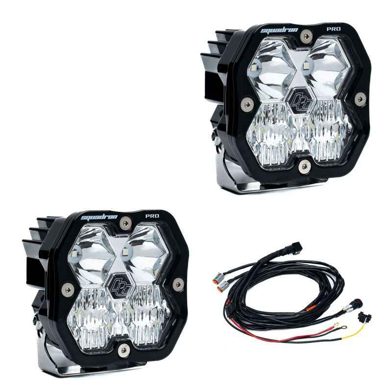 Baja Designs Squadron 2.0 Pro LED Driving/Combo (Pair)