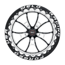 Load image into Gallery viewer, Weld S80 17x10 / 5x115 BP / 6.7in BS Black Wheel (High Pad) - Black Single Beadlock MT