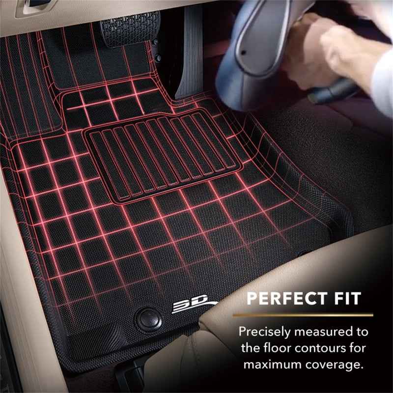 3D MAXpider 21-24 Chevrolet Tahoe 7-Seat Kagu Black R1 R2 R3