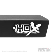 Load image into Gallery viewer, Westin 07-18 Jeep Wrangler JKU 4dr. HDX Stainless Drop Nerf Step Bars - Tex. Blk