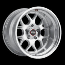 Load image into Gallery viewer, Weld Solana 18x8 / 5x114.3 BP / ET0 / 78.1mm Bore - Gloss Silver Machined Wheel