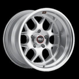Weld Solana 22x8.5 / 5x127 BP / ET6 / 78.1mm Bore - Gloss Silver Machined Wheel