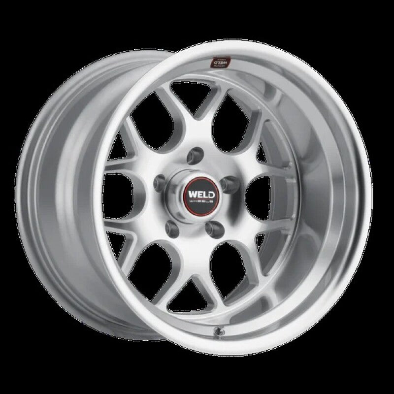 Weld Solana 20x8 / 5x120.65 BP / ET0 / 78.1mm Bore - Gloss Silver Machined Wheel