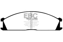 Load image into Gallery viewer, EBC 98-04 Nissan Frontier 2.4 2WD Greenstuff Front Brake Pads