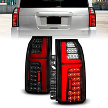 Load image into Gallery viewer, ANZO 15-20 Chevrolet Tahoe Sequential LED Tube Taillights Black