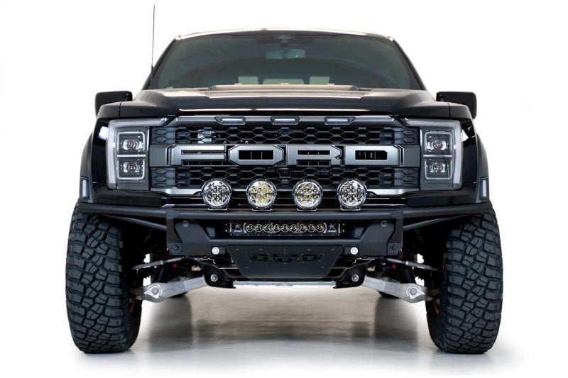 Addictive Desert Designs 21-22 Ford Raptor PRO Bolt-On Add-On Light Hoop (Req F218102070103)