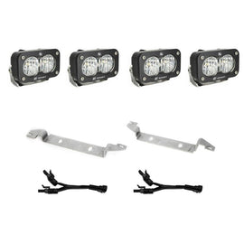 Baja Designs 2025 Toyota 4Runner S2 Sport Fog Pocket Light Kit - Clear