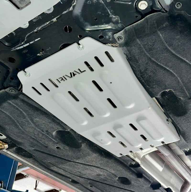 Rival 2022-2026 Ford Maverick EcoBoost Aluminum Catalytic Converter Skid Plate