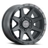 ICON Rebound 18x9 6x5.5 25mm Offset 6in BS 95.1mm Bore Double Black Wheel