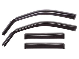 WeatherTech 2004 Ford F-150 SuperCrew Front & Rear Side Window Deflectors - Dark Tint
