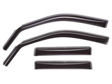 WeatherTech 04-08 Ford F150 Super Cab Front & Rear Side Window Deflectors - Dark Smoke