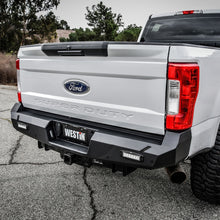 Load image into Gallery viewer, Westin 17-20 Ford F-250/350 Pro-Series Rear Bumper - Textured Black