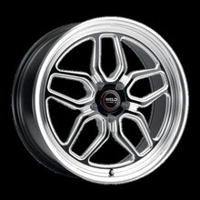 Load image into Gallery viewer, Weld Racing 17x10 Laguna Drag 5x115 ET00 BS5.5 Gloss BLK MIL DIA 78.1