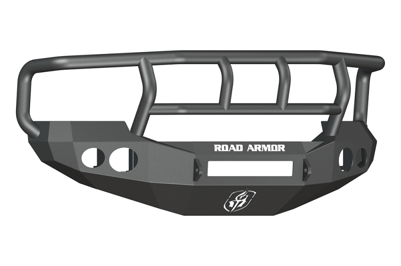 Road Armor 05-07 Ford F-250 Stealth Front Bumper w/Titan II Guard Wide Flare - Tex Blk