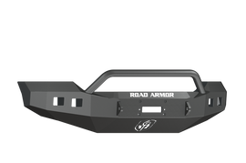 Road Armor 11-16 Ford F-250 Stealth Front Winch Bumper w/Pre-Runner Guard - Tex Blk