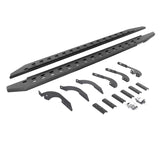 Go Rhino 05-22 Toyota Tacoma DC 4DR RB20 Slim Running Boards Kit (Incl. Brackets) - Bedliner Coating