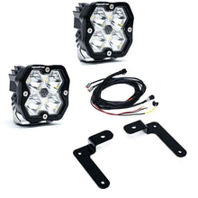 Load image into Gallery viewer, Baja Designs 18-25 Jeep JL/JT / 20-25 Gladiator Squadron 2.0 A-Pillar Sportsmen Kit (Spot) - Clear
