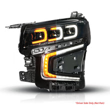 Load image into Gallery viewer, ANZO 21-23 Chevy Tahoe/Suburban LED Light Bar Style Headlights Black w/ Sequential DRL (Left Side)