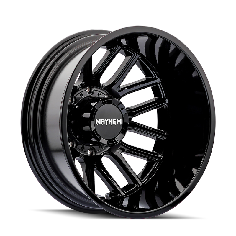 Mayhem 8107D Cogent Dually 20x8.25 / 8x165.1 BP / -192mm Offset / 121.3mm Hub Gloss Black Wheel