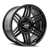 ION Type 147 17x9 / 8x170 BP / 0mm Offset / 125.2mm Hub Gloss Black Wheel