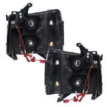 Load image into Gallery viewer, Oracle Lighting 07-13 Chevrolet Silverado Pre-Assembled LED Halo Headlights-Red
