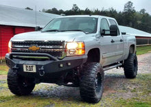 Load image into Gallery viewer, Road Armor 11-14 Chevy 2500 Stealth Front Winch Bumper w/Pre-Runner Guard - Tex Blk