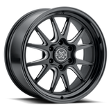 Method Raised MR802 20x10 / 6x135 BP / 10mm Offset / 87mm Bore - Double Black Milled Wheel