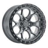 Weld Ledge 6 18x9 / 6x135 / ET -12 / BS 4.51 - Satin Gunmetal w/ Satin Black Ring Wheel