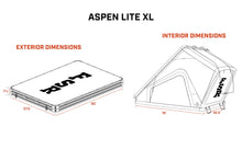 Load image into Gallery viewer, Free Spirit Recreation Aspen Lite XL V3 - Rooftop Tent