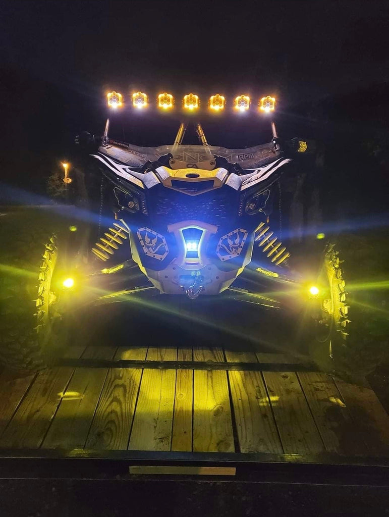 Can Am Maverick X3 Steerable Knuckle Pod Light Mounts (2017-2022)