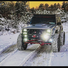 Load image into Gallery viewer, Jeep TJ XJ YJ ZJ Steerable Knuckle Pod Light Mounts (1984-2006 Wrangler/Cherokee)