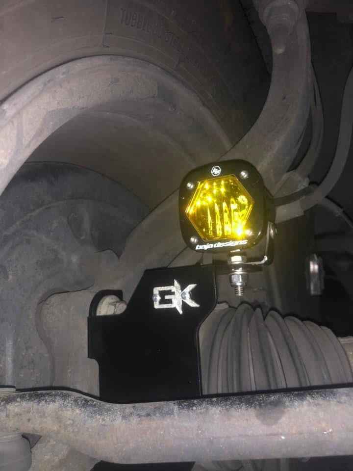 Ford Raptor Steerable Knuckle Pod Light Mounts (1st Gen 2010-2014)