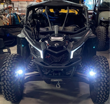 Load image into Gallery viewer, Can Am Maverick X3 Steerable Knuckle Pod Light Mounts (2017-2022)