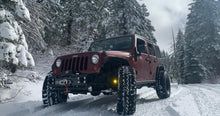 Load image into Gallery viewer, Jeep JK Steerable Knuckle Pod Light Mounts (2007-2018 Wrangler)