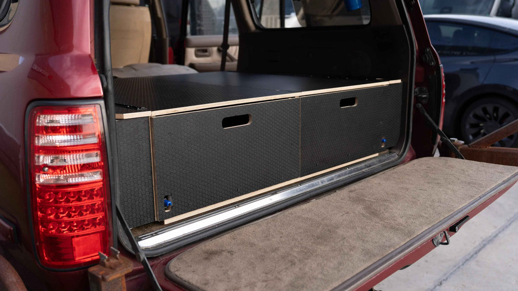 Land Cruiser 80 Series Dual Drawer Pre-Cut Kit! - 2 options