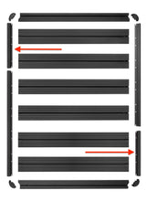 Load image into Gallery viewer, RIVAL Aluminum No-Drill Roof Rack 2018-2025 Jeep Wrangler JL 4-Door | 2020-2025 Jeep Gladiator