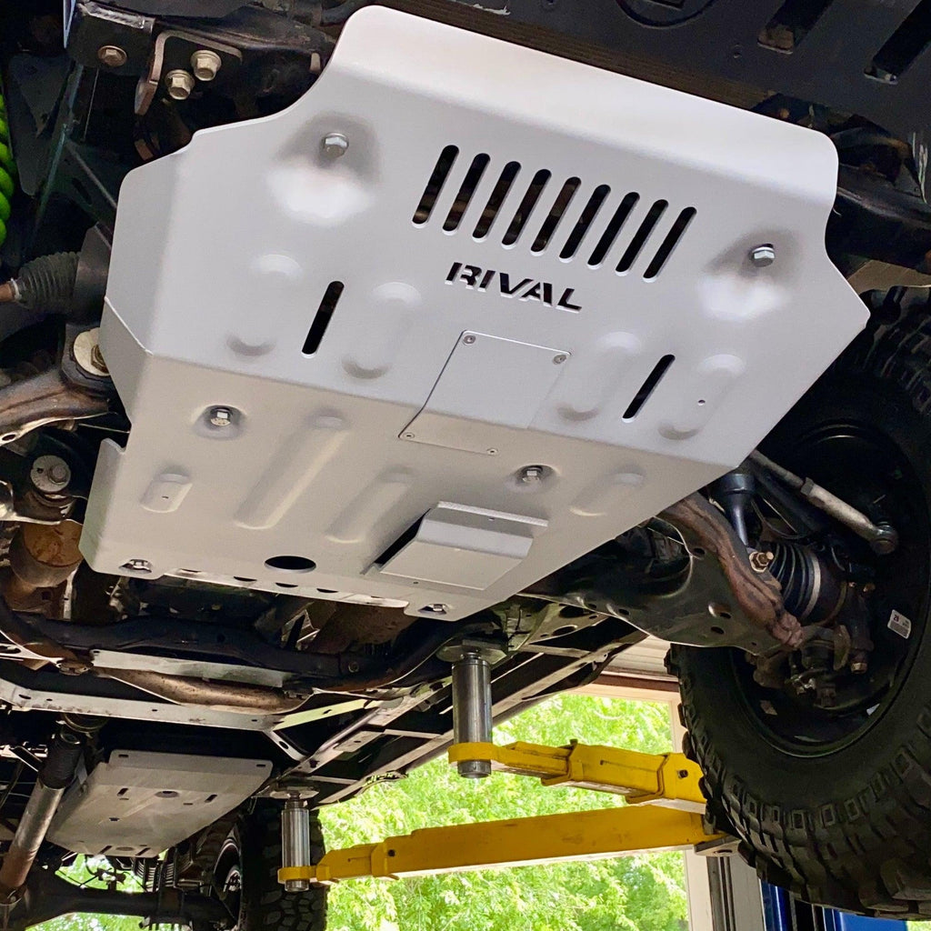 RIVAL Aluminum Engine Skid Plate 2005-2023 Toyota Tacoma 3Gen 4WD