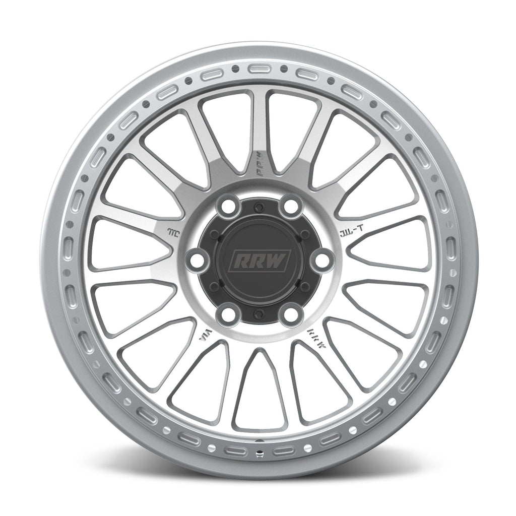 Pre-Order: RR7-H FLOW FORMED Hybrid Beadlock Wheel | BRUSHED ALUMINUM