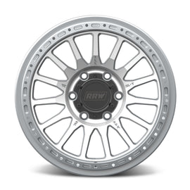 RR7-H FLOW FORMED Hybrid Beadlock Wheel | BRUSHED ALUMINUM