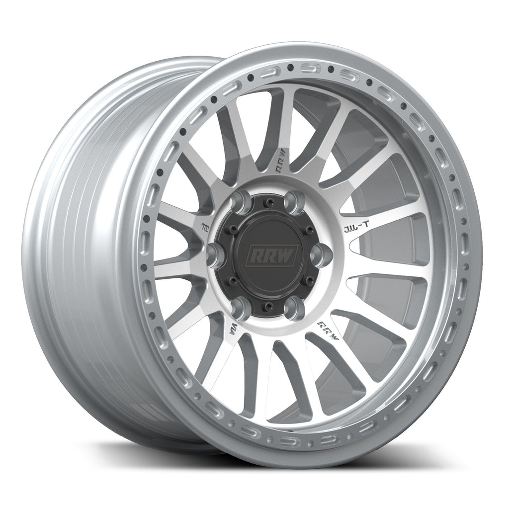Pre-Order: RR7-H FLOW FORMED Hybrid Beadlock Wheel | BRUSHED ALUMINUM