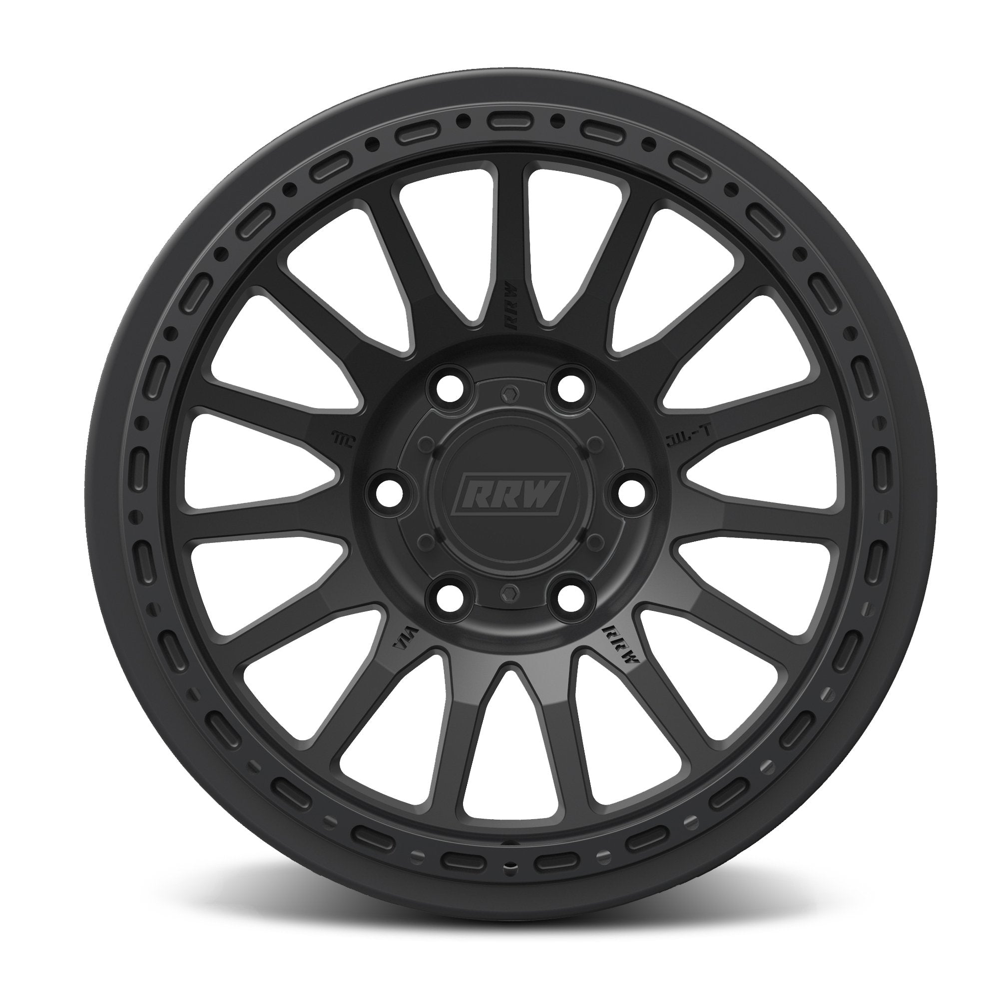 RR7-H Monoforged 2.0 Hybrid Beadlock Wheel | MATTE BLACK