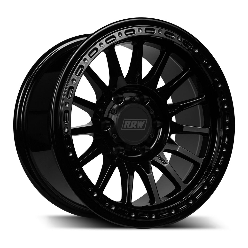 RR7-H FLOW FORMED Hybrid Beadlock Wheel | GLOSS BLACK