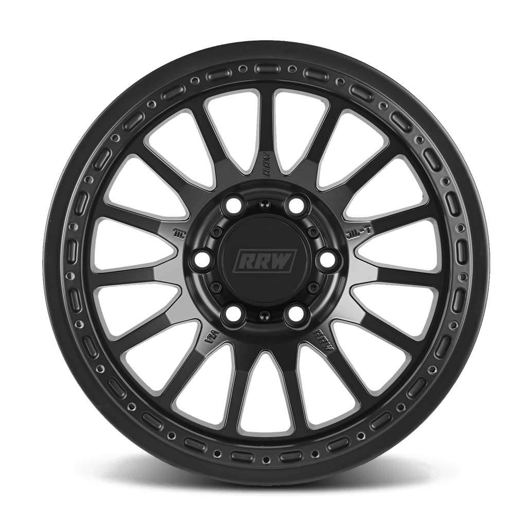 RR7-H FLOW FORMED Hybrid Beadlock Wheel | MATTE BLACK
