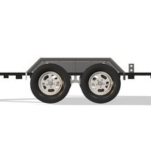 Load image into Gallery viewer, Heavy Duty Weld on DIY Drive Over Trailer Fender Kit Bare Steel - Pair