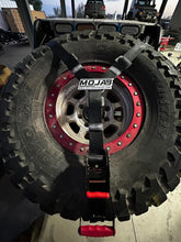 Load image into Gallery viewer, 2" x 10' Ratchet Tie-Down (Closed hook) and 2'' x 39'' Axle Tie-Down Set (Pack of 4) (Lifetime Warranty)