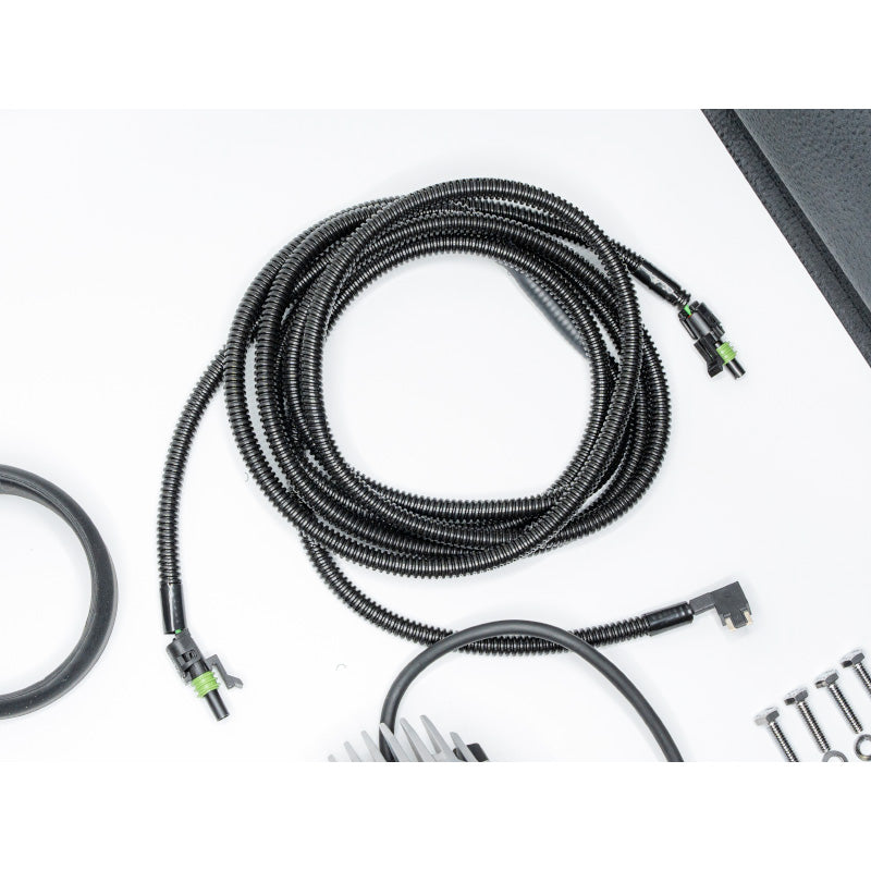 TOYOTA SAE PLUG N PLAY FOG KIT featured on a parked Tundra, showing its stylish addition to the vehicle.