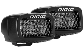 Rigid Industries SR-M Series PRO Midnight Edition - Spot - Diffused - Pair - Underdog Motorsports