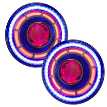 Load image into Gallery viewer, ORACLE Lighting 0718 Jeep Wrangler JK Oculus 7in ColorSHIFT BiLED Projector Headlights